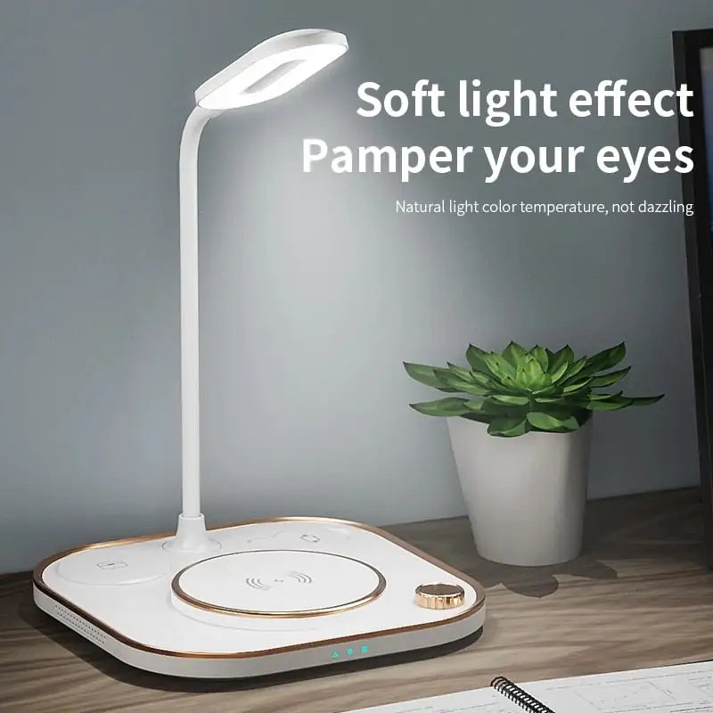 3 In 1 Wireless Charger with Lamp