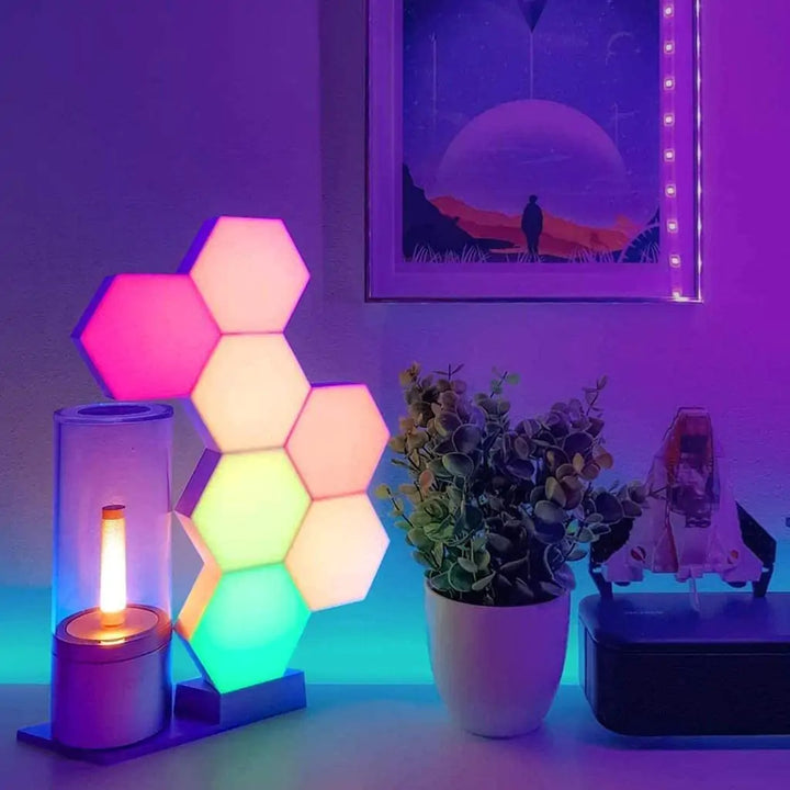 Hexagonal Wall Lamp