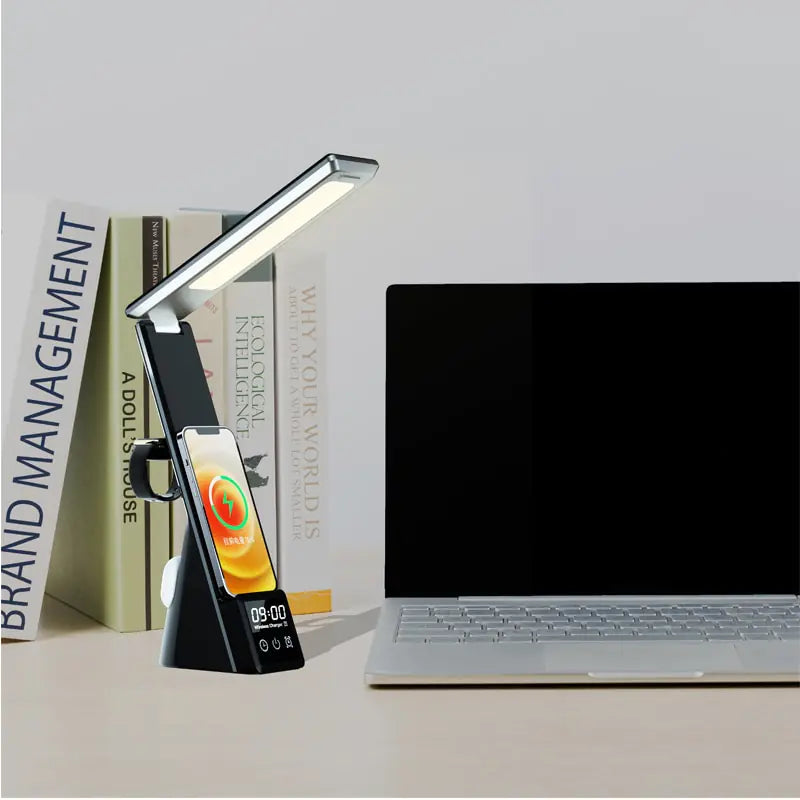 Desk Lamp with Wireless Charger